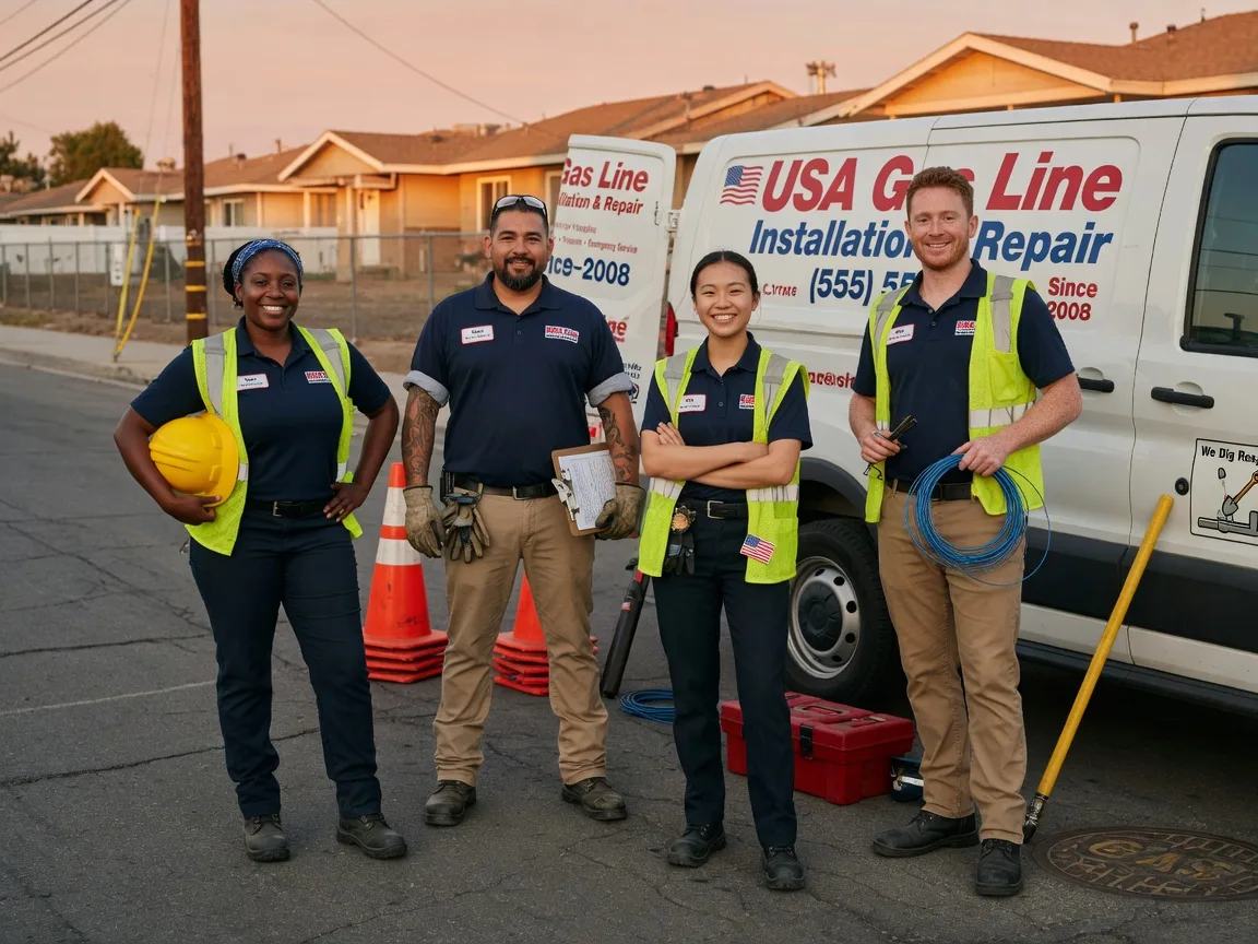 Gas Line Installation company in Reynolds, GA